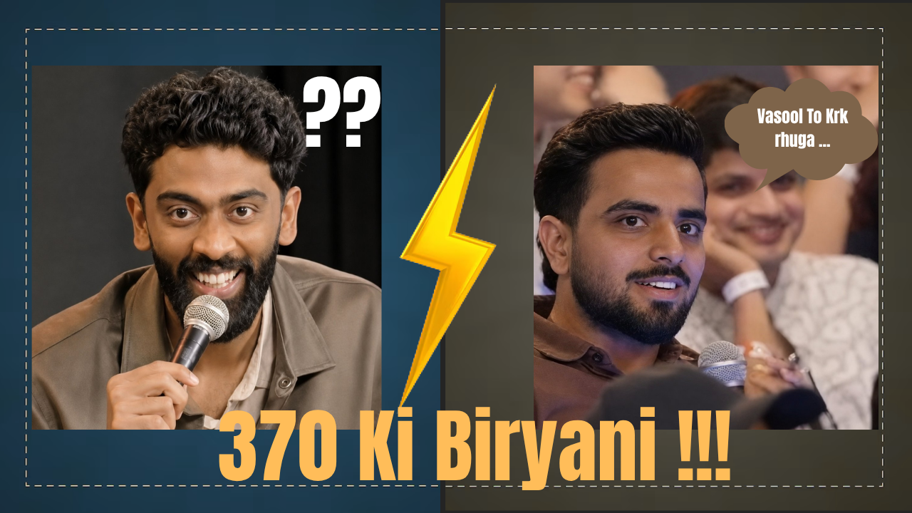370 biryani controversy